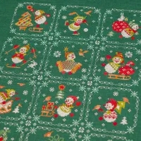 Электронная схема «Снеговики на каникулах»