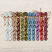 Набор ниток OwlForest для схемы «Зимушка-зима» (DMC)