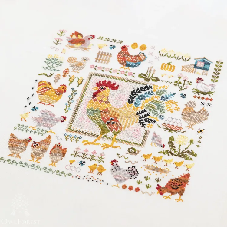 Электронная схема «Куриное подворье»