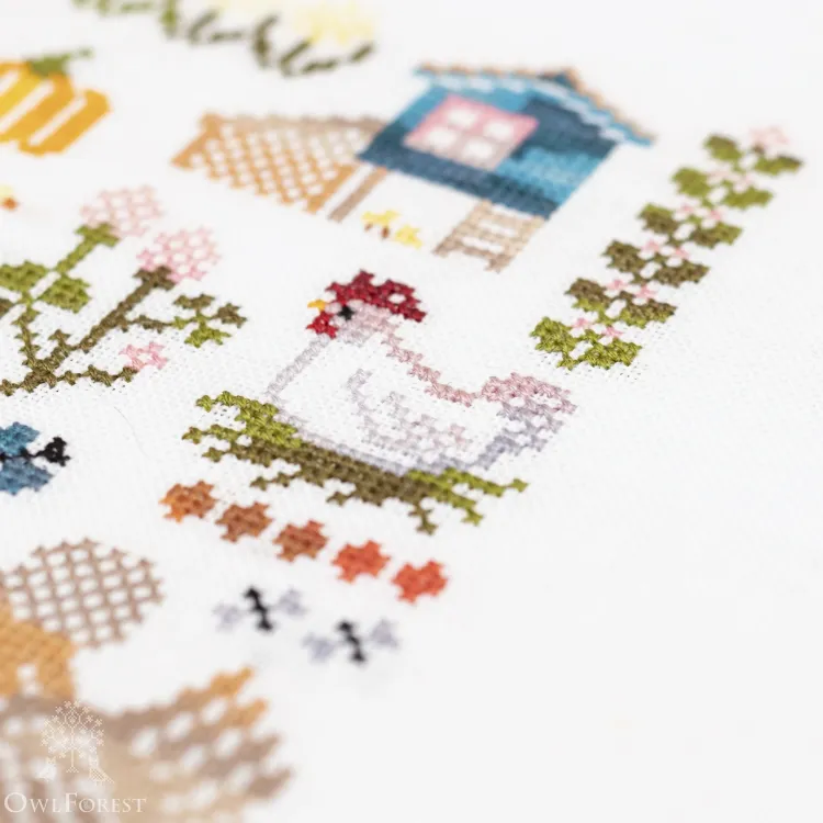 Электронная схема «Куриное подворье»