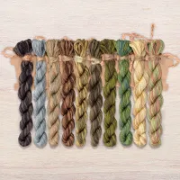 Набор ниток OwlForest для схемы «Сибирский филин» (DMC)