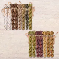 Набор ниток OwlForest для схемы «Сипуха» (DMC)