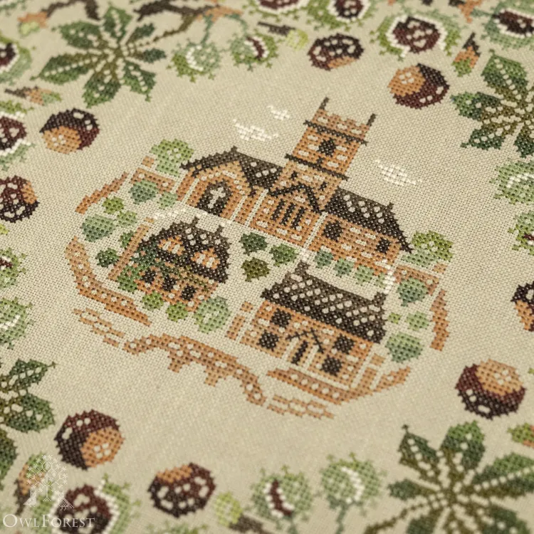 Схема для вышивания «Северный каштан»