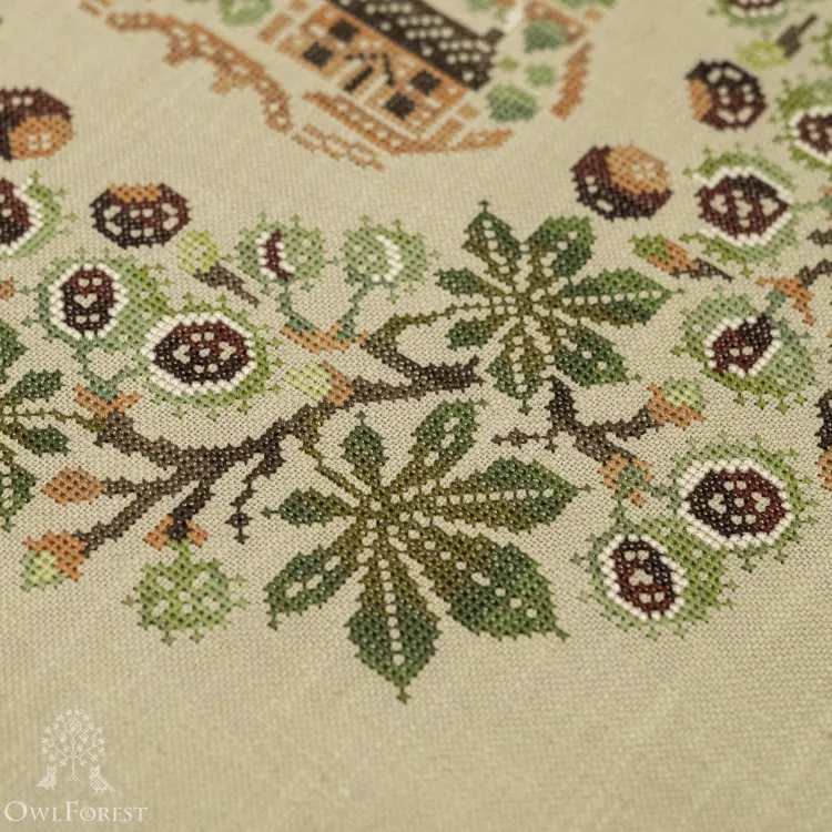 Схема для вышивания «Северный каштан»