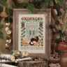 Бесплатная схема для вышивания «Сибирское окошко»