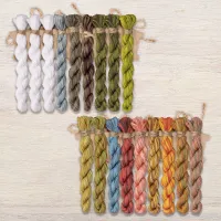 Набор ниток OwlForest для схемы «Фонтан «Самсон» (DMC)