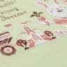Схема для вышивания «Метрика. Девочка-зайчик»