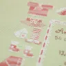 Схема для вышивания «Метрика. Девочка-зайчик»