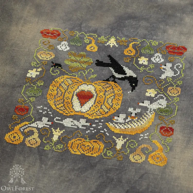 Электронная схема «Тыквенная ворона»