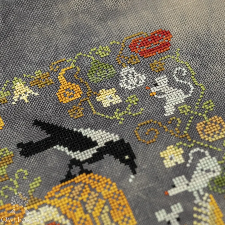 Электронная схема «Тыквенная ворона»