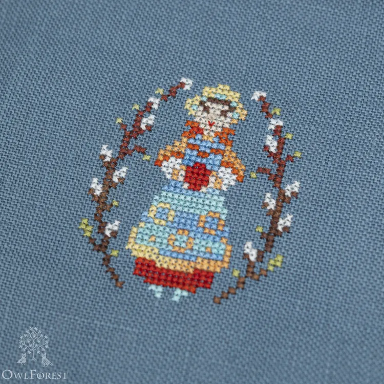 Схема для вышивания «Пасхальные миниатюры» 