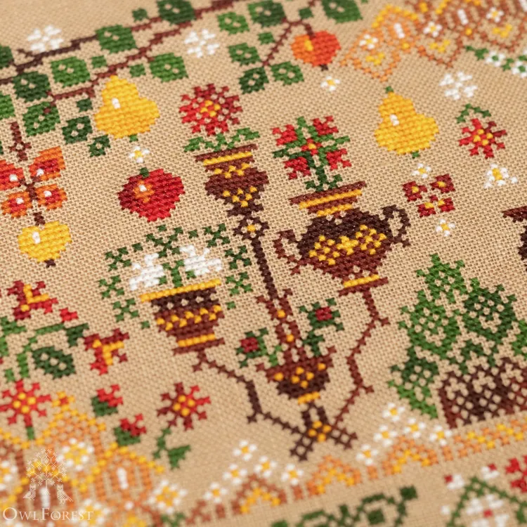 Схема для вышивания «Мастерская гномов. Керамика» 