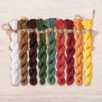 Набор ниток OwlForest для схемы «Праздничный вечер» (DMC)