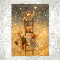 Открытка «Чтобы звезды светили ярче»