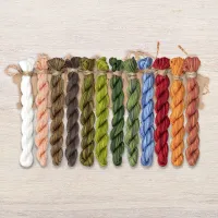 Набор ниток OwlForest для схемы «Любава» (ПНК)