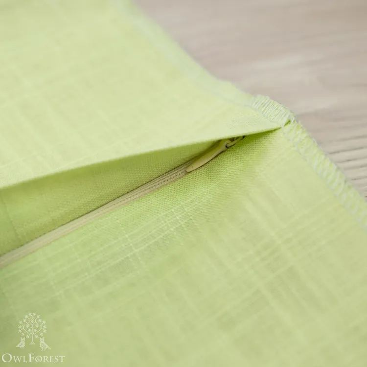 Задник для подушки с молнией 50х50 см