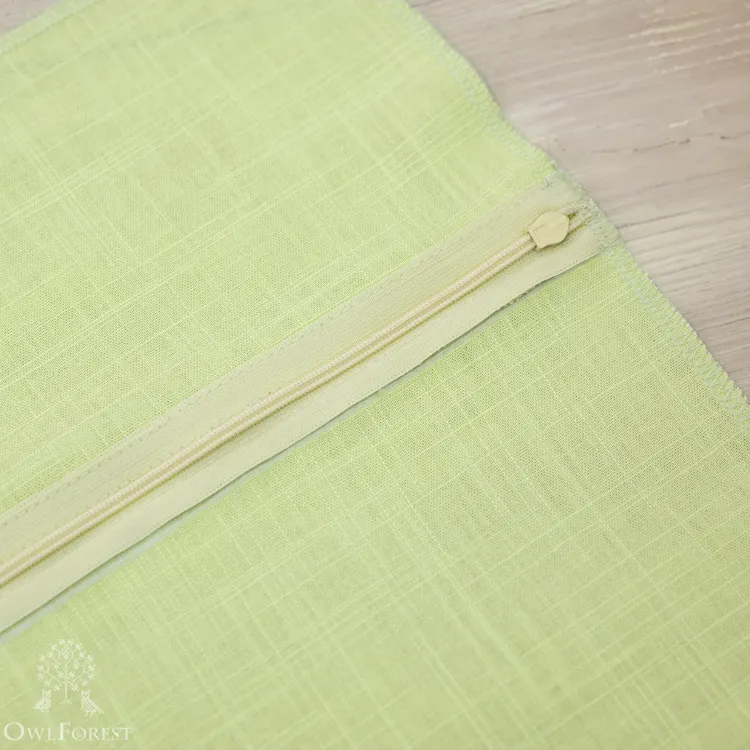 Задник для подушки с молнией 50х50 см