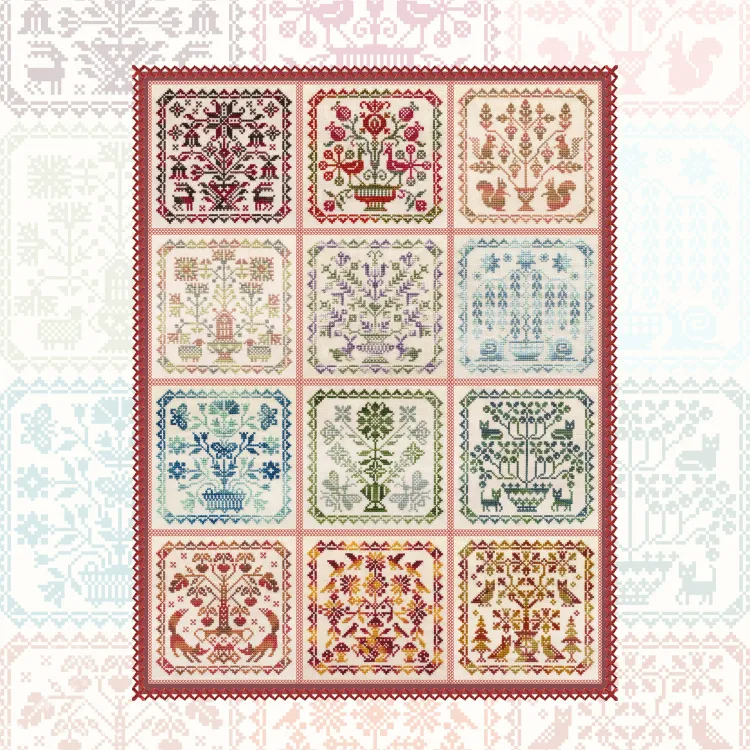 Электронная схема «Лоскутный календарь»