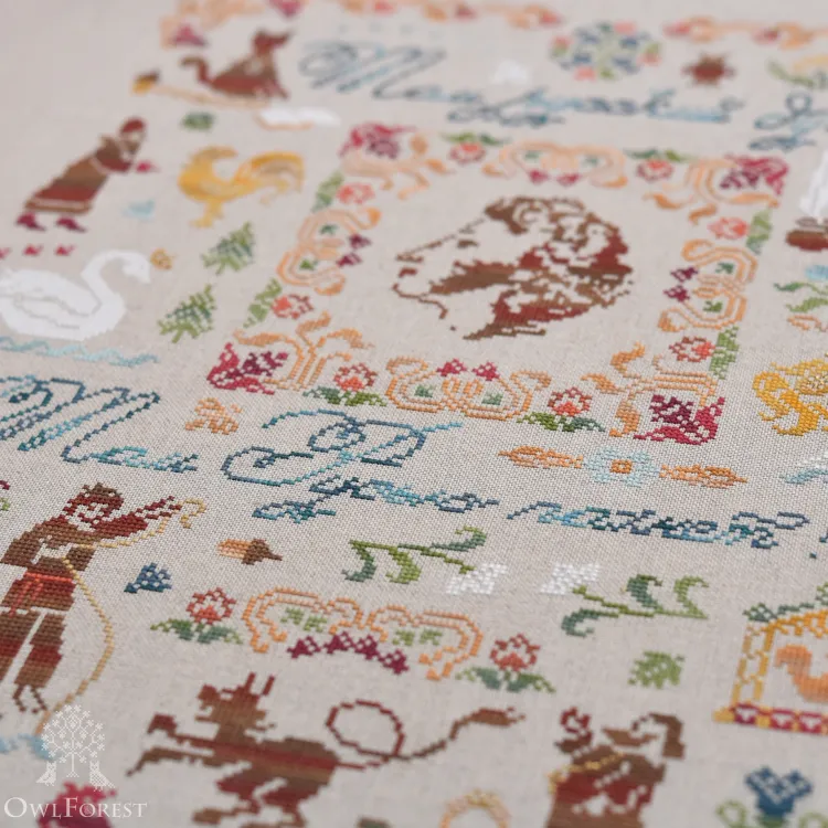 Схема для вышивания «Сказки Пушкина»