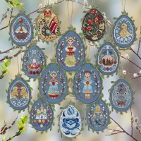 Электронная схема «Пасхальные миниатюры»