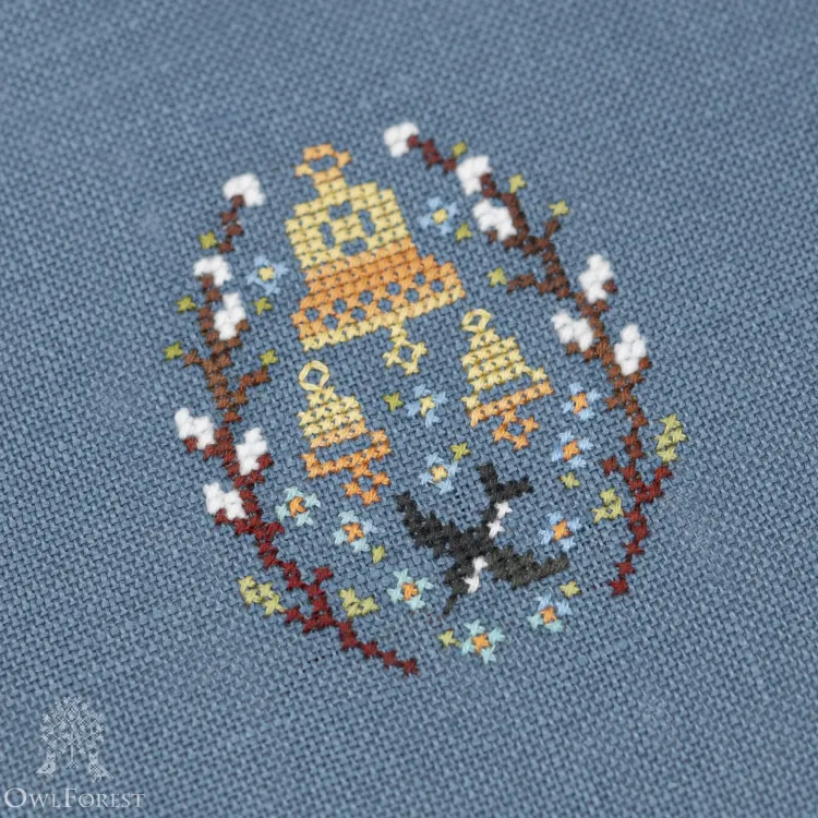 Электронная схема «Пасхальные миниатюры»