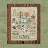 Бесплатная схема для вышивания «Лето в деревне»