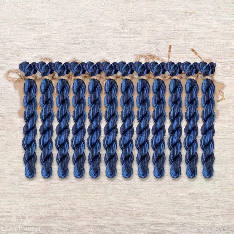 Набор ниток OwlForest для схемы «Вороний семплер» Рус. (ПНК им. Кирова)