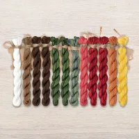 Набор ниток OwlForest для схемы «Праздничный вечер» (ПНК)