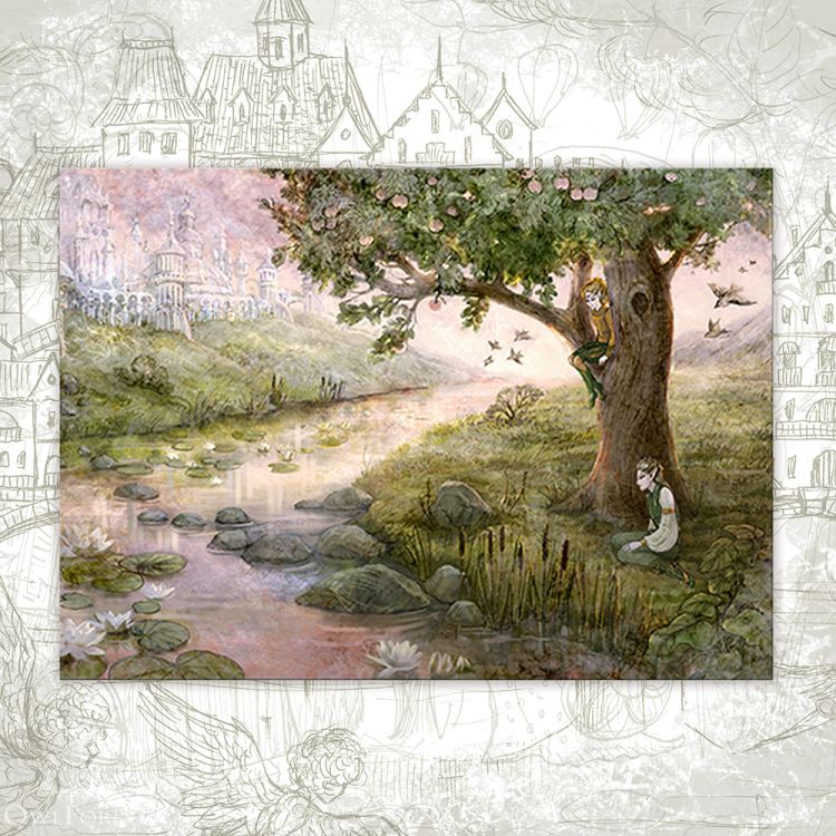 Открытка «Эльфы»