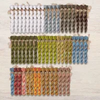 Набор ниток OwlForest для схемы «Петергоф» (DMC)