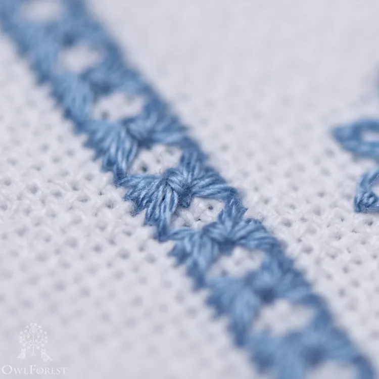 Бесплатная схема для вышивания «Сказочные домики»