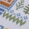 Бесплатная схема для вышивания «Сказочные домики»