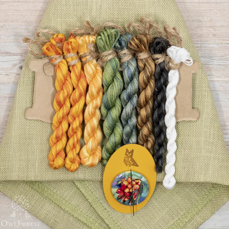 Набор для вышивания «Облепиховое лето» 