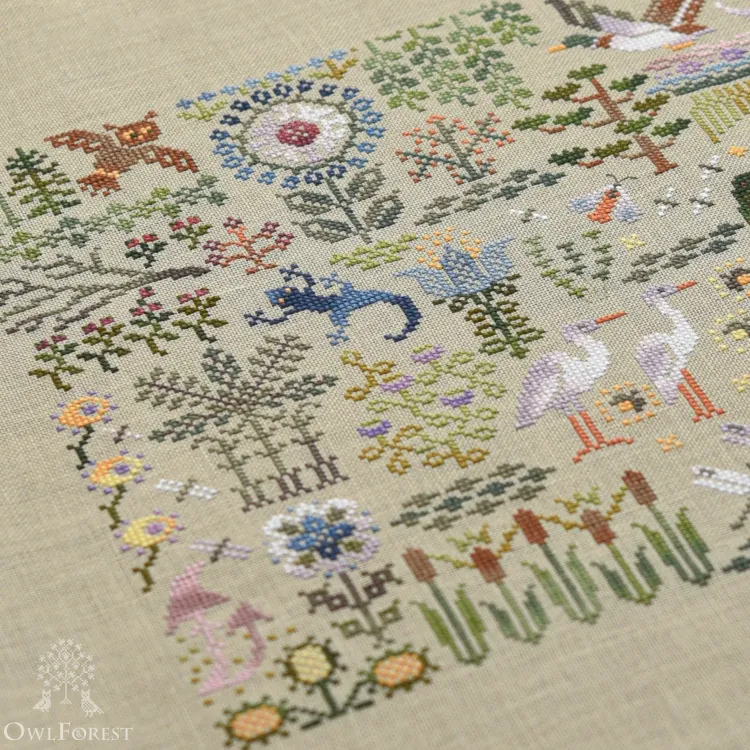 Набор для вышивания «Заколдованное болото»