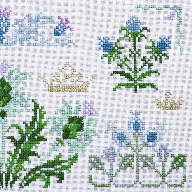 Схема для вышивания «Король Чертополох»