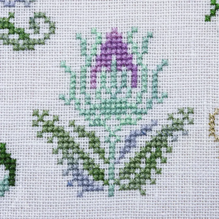 Схема для вышивания «Король Чертополох»