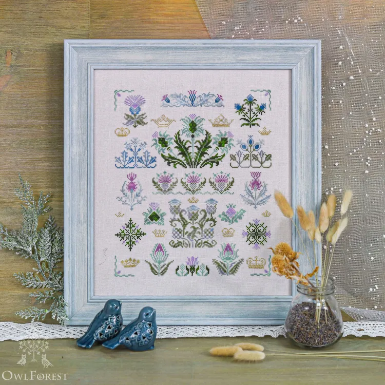 Схема для вышивания «Король Чертополох»