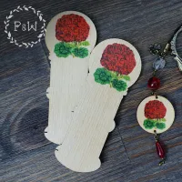 Бобинка «Герань»