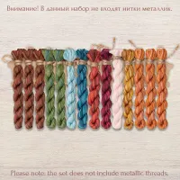 Набор ниток OwlForest для схемы «Сказки Пушкина» (DMC)