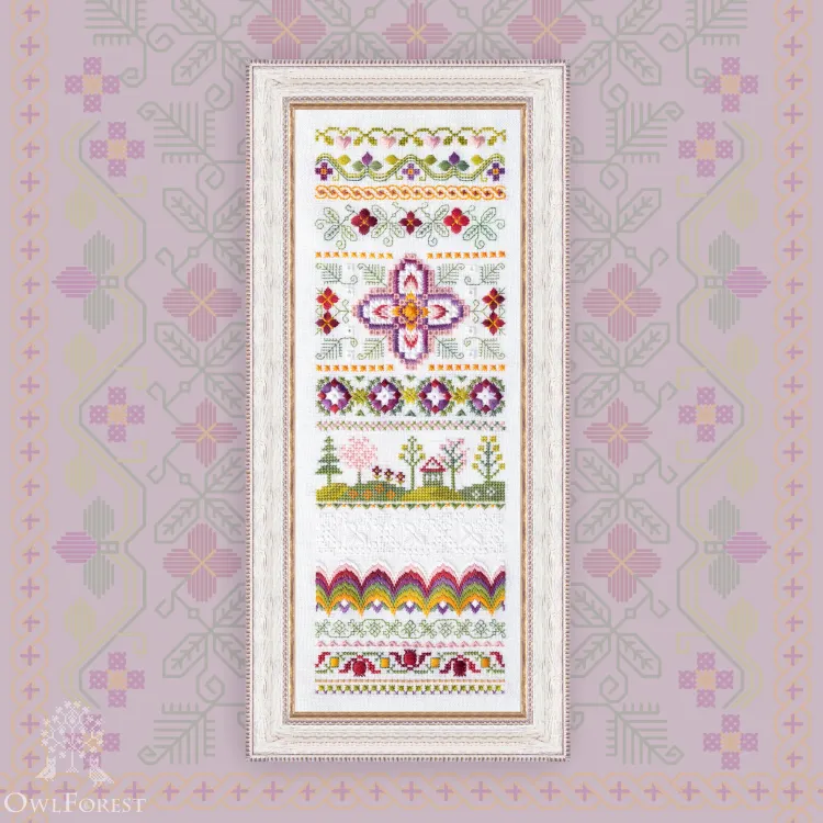 Схема для вышивания «Цвет весны»