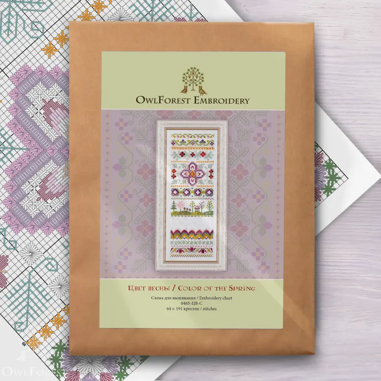 Схема для вышивания «Цвет весны»
