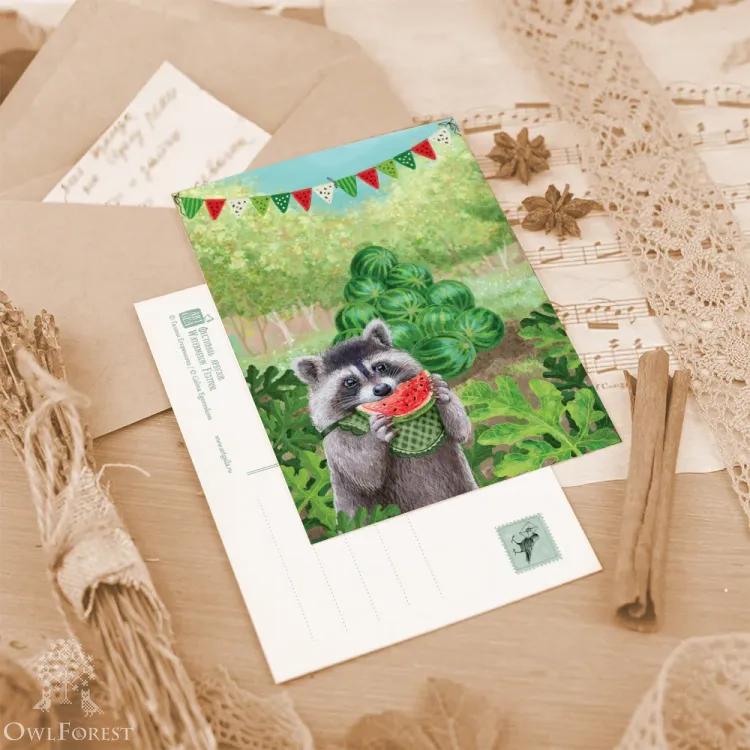 Открытка «Фестиваль арбузов»