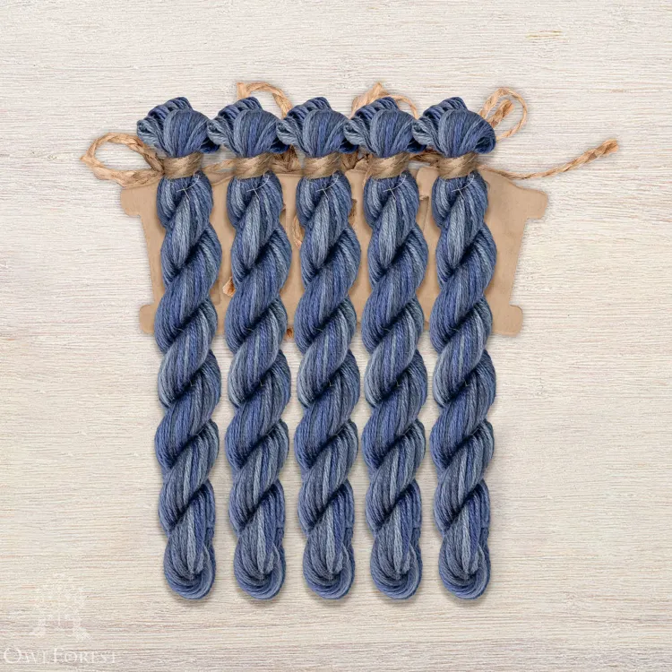 Набор ниток OwlForest для схемы «Молодильные яблочки» (ПНК)