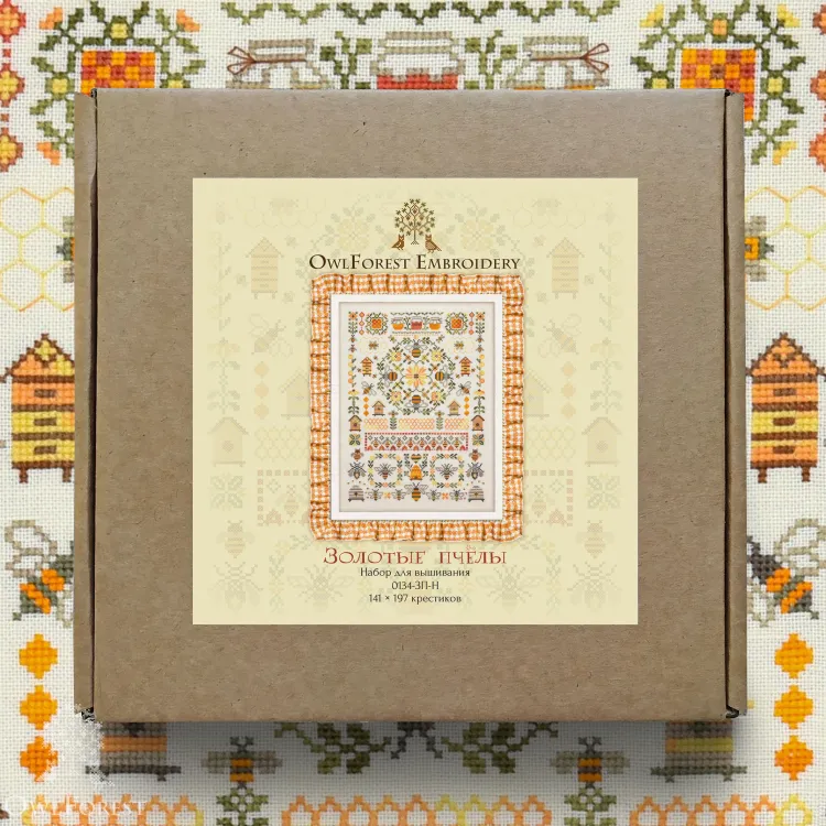 Набор для вышивания «Золотые пчёлы»