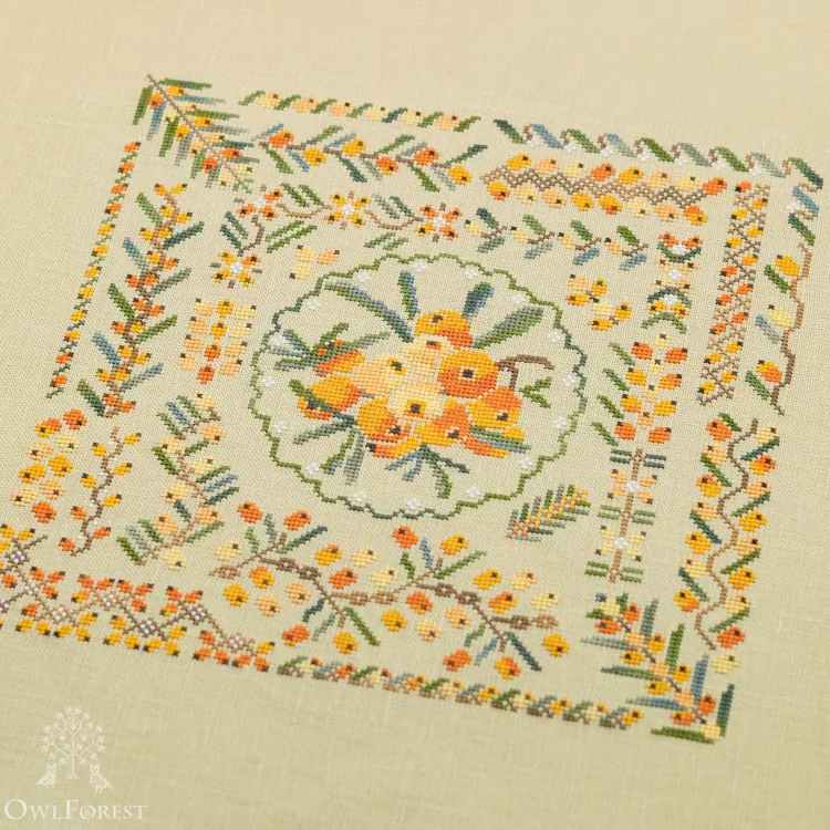 Схема для вышивания «Облепиховое лето»