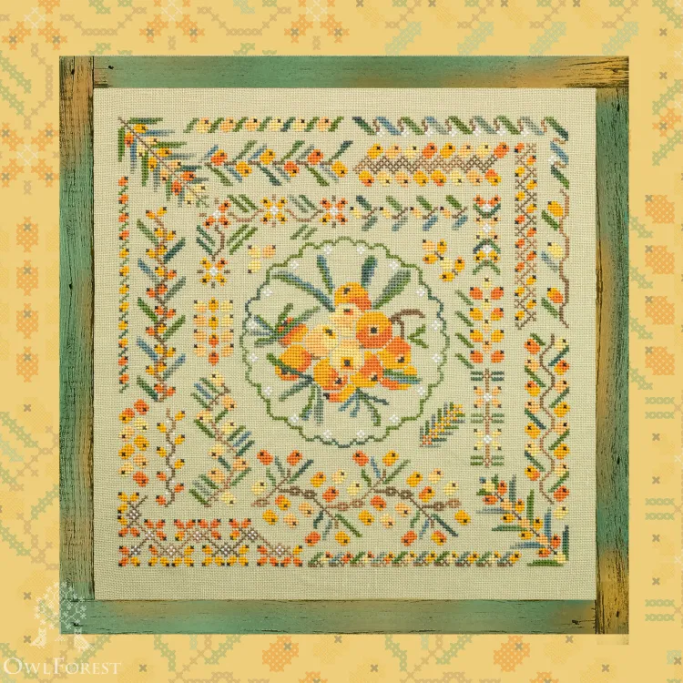 Схема для вышивания «Облепиховое лето»