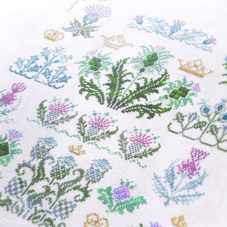 Электронная схема «Король Чертополох»