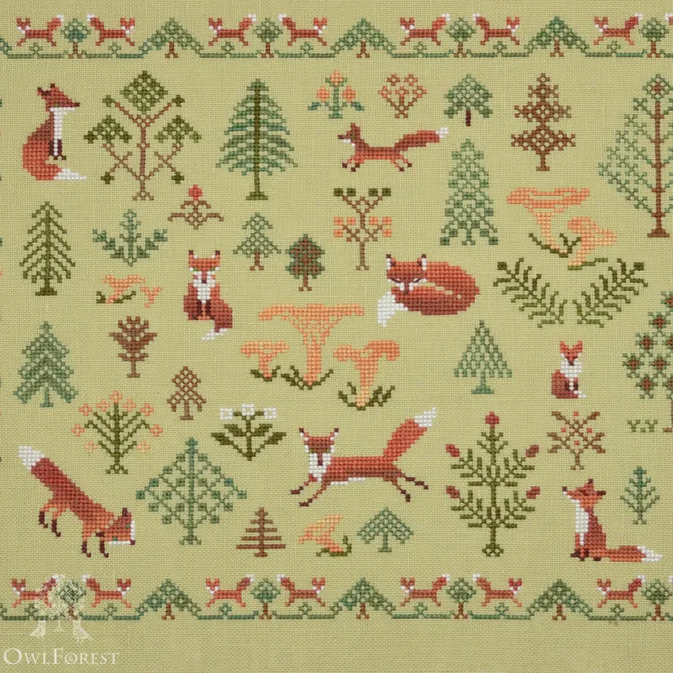 Электронная схема «Лисичкин лес»