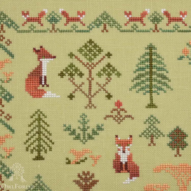 Электронная схема «Лисичкин лес»