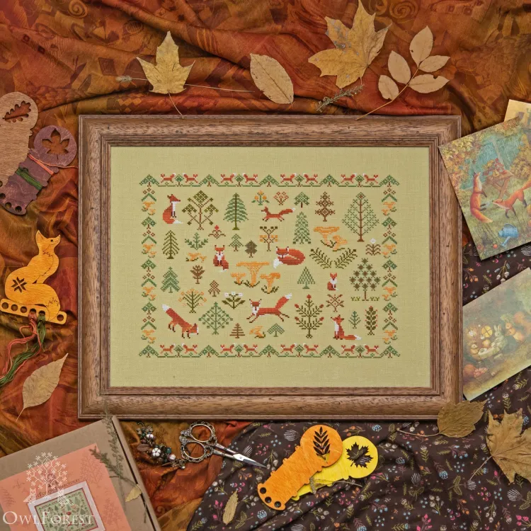 Электронная схема «Лисичкин лес»